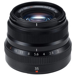 Fujifilm XD35mm f/2 R Fujinon Standard Lens Black